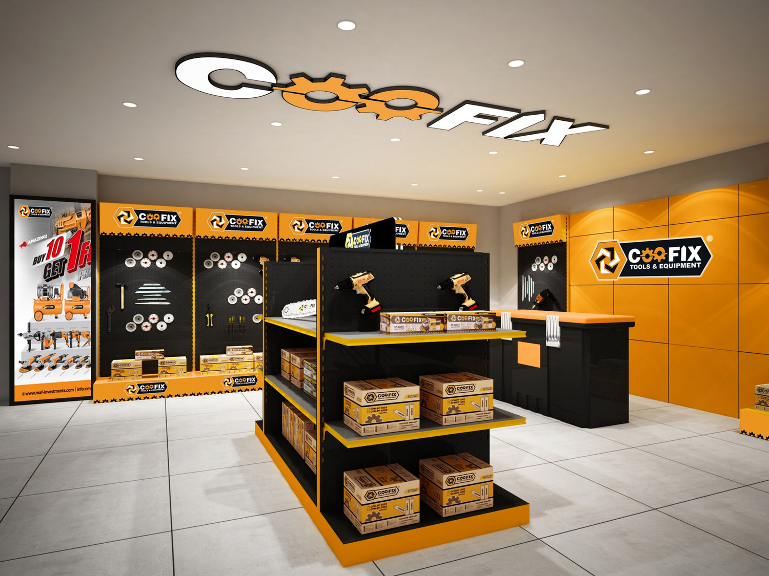 COOFIX, FERRAMENTAS, EQUIPAMENTOS, RETALHO, GROSSO, ANGOLA